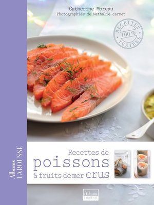 cover image of Recettes de poissons et fruits de mer crus